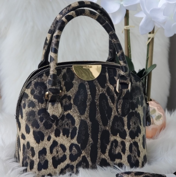 Aldo Bags Aldo Leopard Purse Poshmark